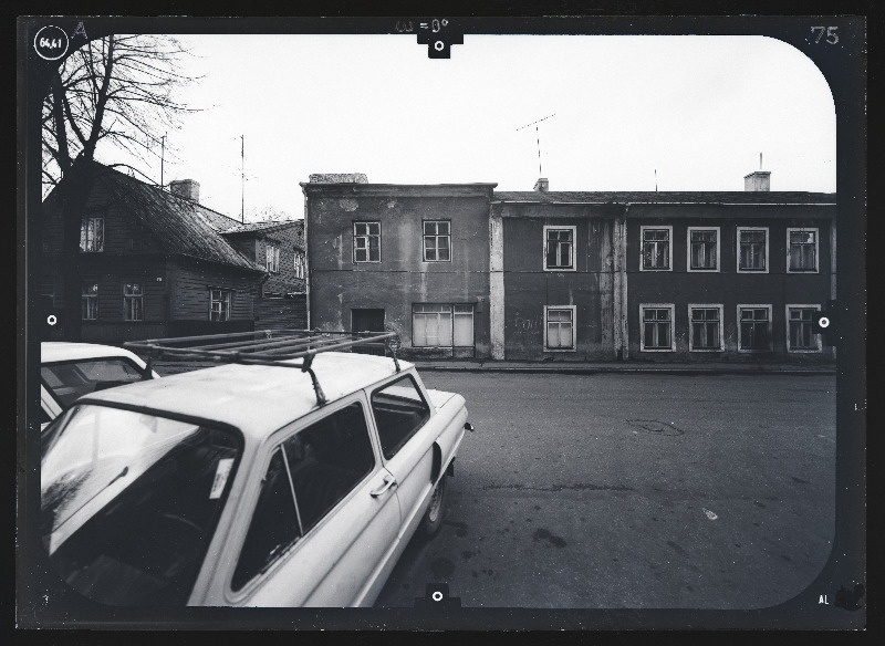 Tallinn, Kvartal 57 B. Fassaadide stereofotogramm-meetriline mõõdistamine.