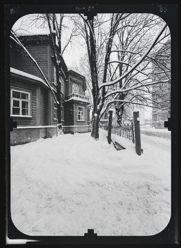 Tallinn, Kvartal 57 B. Fassaadide stereofotogramm-meetriline mõõdistamine.