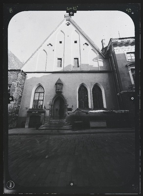 Tallinn, Vanalinna kvartal nr 2. Fassaadide stereofotogramm-meetriline mõõdistamine.  duplicate photo
