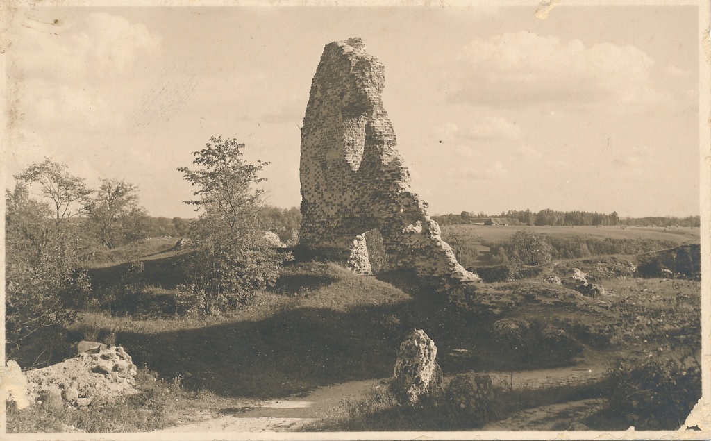 foto, Viljandi, lossimäed, Kaevumägi, u 1935, foto T. Parri