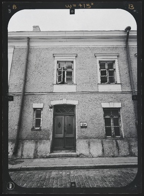 Tallinn, vanalinna kvartal nr 42. Tallinna vanalinna regenereerimine. Fassaadide stereofotogramm-meetriline mõõdistamine.  similar photo