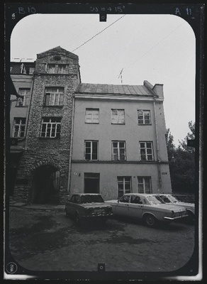 Tallinn, Rüütli tn 13 (endine Rataskaevu tn 19). Fassaadide stereofotogramm-meetriline mõõdistamine.  similar photo