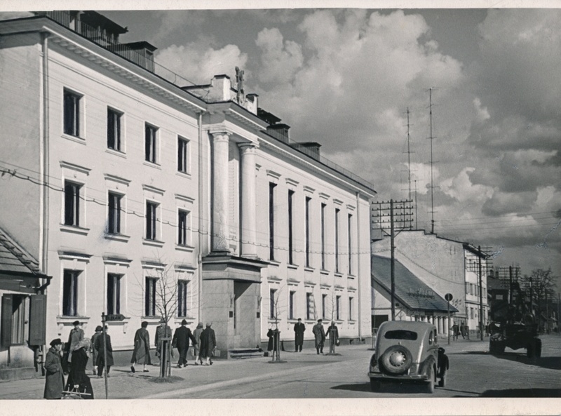 foto Viljandi Rajooni Kultuurimaja Tallinna tn 5, 1962 F A.Kiisla