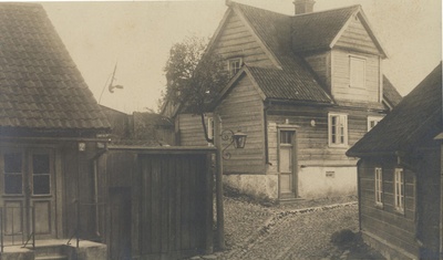 foto, Viljandi, Oru tn u 1915  duplicate photo
