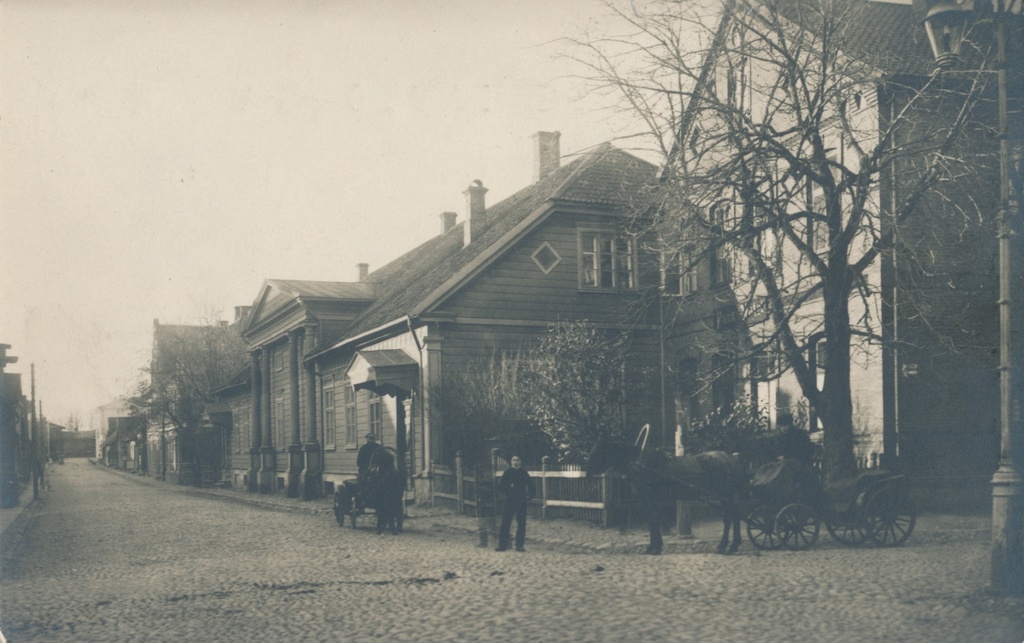 foto, Viljandi, Posti tn u 1905