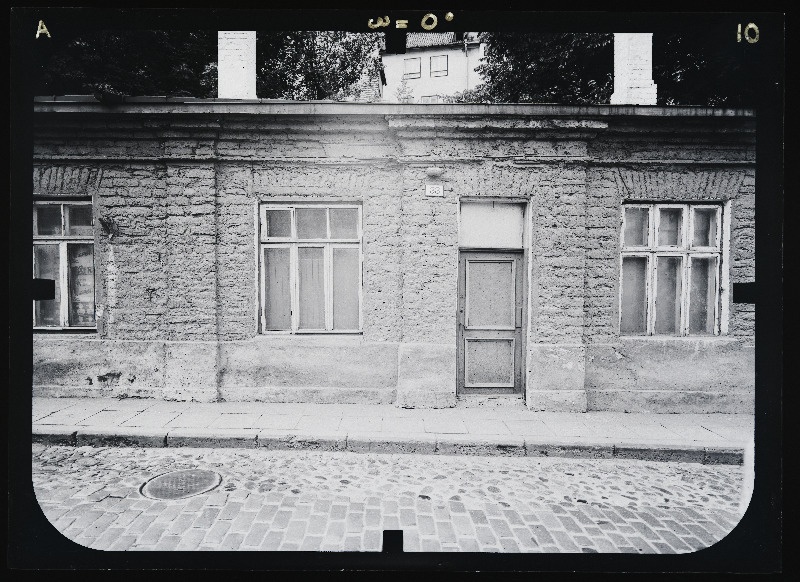 Tallinn, Uus tn 33. Fassaadide stereofotogramm-meetriline mõõdistamine.