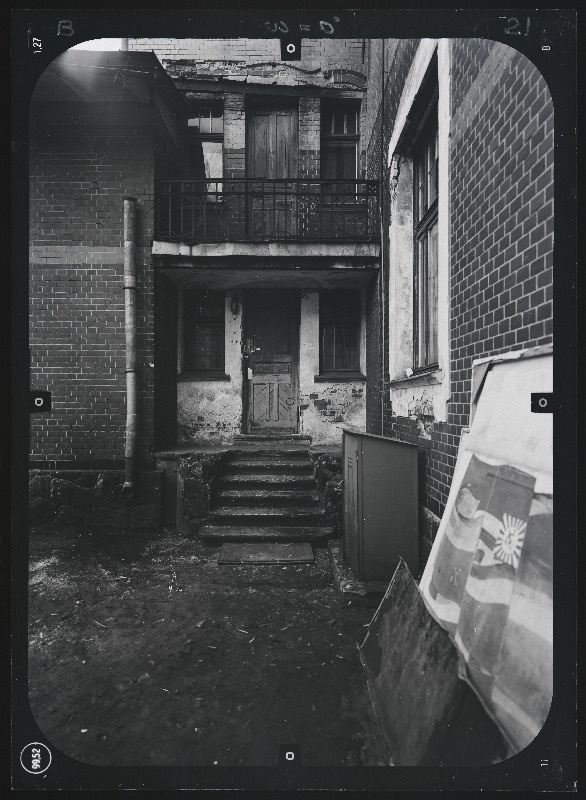 Pärnu, Mere pst 7. Pärnu Ammende villa. Fassaadide stereofotogramm-meetriline mõõdistamine.