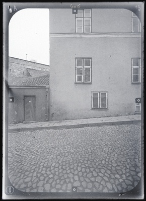 Tallinn, Lossi plats 7. Elamu 18.-20. saj., kus 1919-1929 asus Riigivanema residents. Stereofotogramm-meetriline mõõdistamine.  duplicate photo