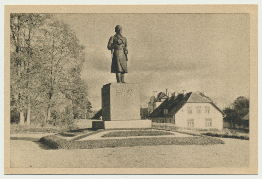 trükipostkaart, kapten Anton Irve mälestussammas, u 1935, repro H.Tammet, Tallinn