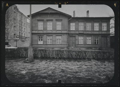 Tallinn, Wismari (endine Mitšurini) tn 3. Fassaadide stereofotogramm-meetriline mõõdistamine.  similar photo