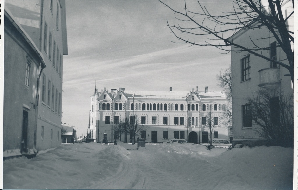 foto, Viljandi, Trepimägi, algus, 1957, foto H. Riet