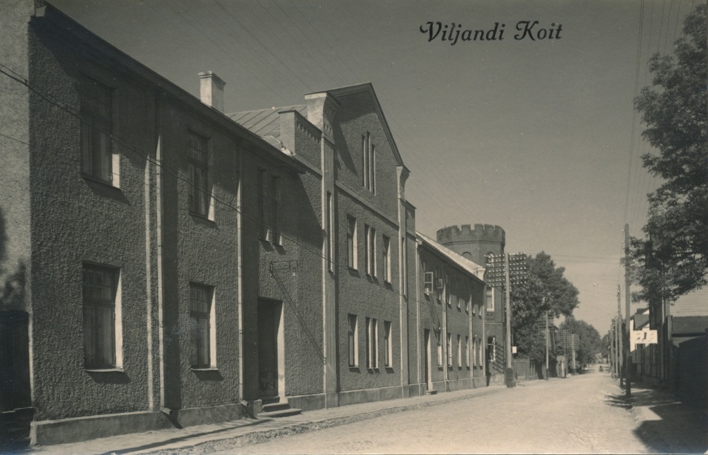 foto Viljandi, Jakobsoni tn, seltsi Koit hoone, 1932