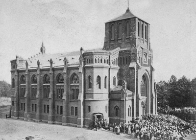 Tartu Peetri Church, before 1903.  duplicate photo