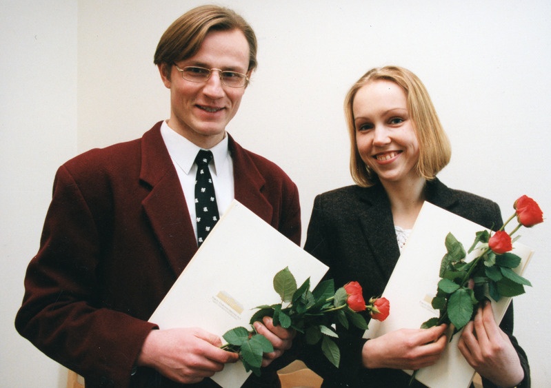 Tartu Ülikooli üliõpilased Marek Volt ja Tea Danilov on Lääne Maavalitsuse stipendiaadid