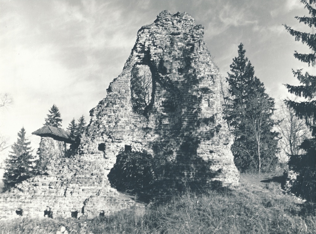foto, Viljandi, lossimäed, Kaevumägi, u 1980, foto K. Kuusk