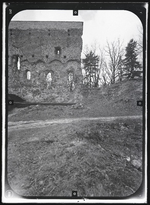 Viljandi, Lossimäed. Viljandi ordulinnuse varemed vallikraaviga. Stereofotogramm-meetriline mõõdistamine.  duplicate photo