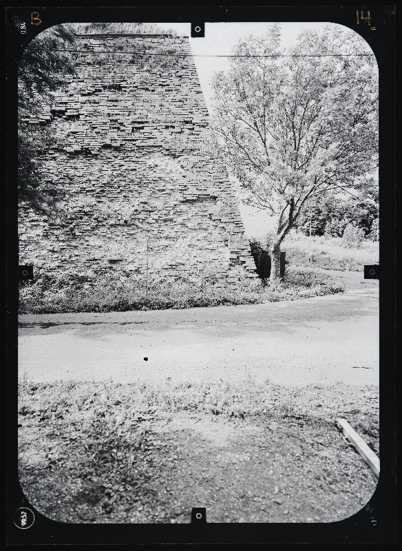 Narva linn. Bastionid. Narva linnakindlustused. Stereofotogramm-meetriline mõõdistamine.