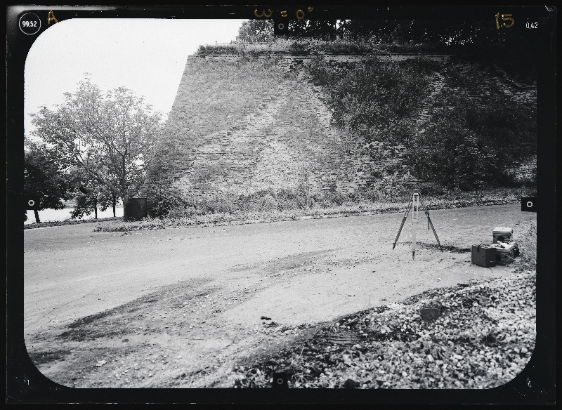 Narva linn. Bastionid. Narva linnakindlustused. Stereofotogramm-meetriline mõõdistamine.