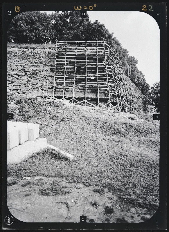 Narva linn. Bastionid. Narva linnakindlustused. Stereofotogramm-meetriline mõõdistamine.