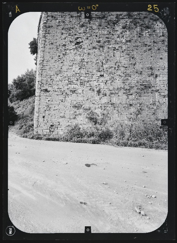 Narva linn. Bastionid. Narva linnakindlustused. Stereofotogramm-meetriline mõõdistamine.