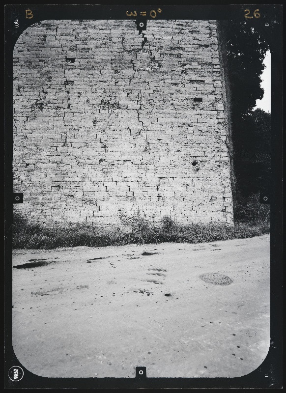 Narva linn. Bastionid. Narva linnakindlustused. Stereofotogramm-meetriline mõõdistamine.