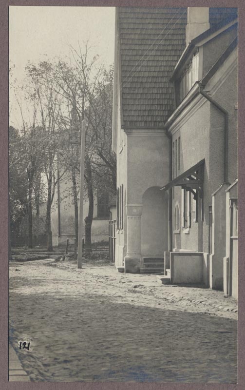 foto albumis, Viljandi, Gableri maja, Pikk tn, u 1915, foto J. Riet