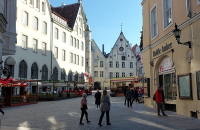 Tallinn. Old market rephoto