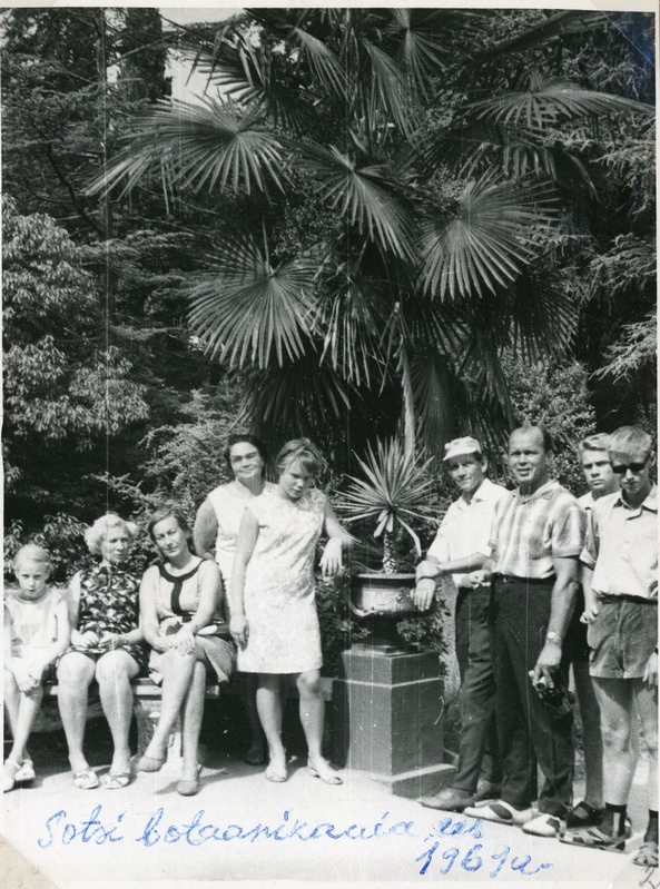 Sotsi botaanikaaias, 1969