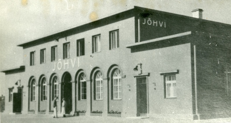 Jõhvi jaamahoone, ehitatud 1936.a.