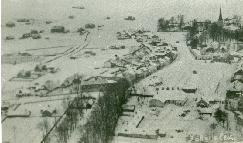 Aerofoto Jõhvist 1932.aastal