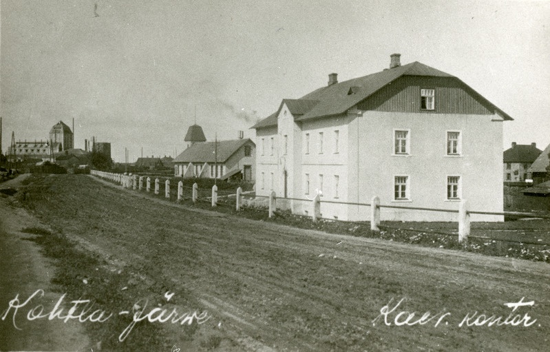 Fotoalbum. Pilk minevikku. Kohtla-Järve kaevanduse kontor