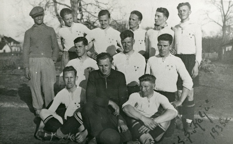 Pilk minevikku. Jõhvi spordiselts "Kalju" jalgpallimeeskond, 1935.
