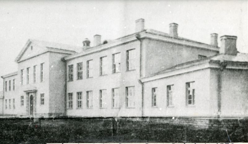 Jõhvi algkool peale valmimist 1930.a.