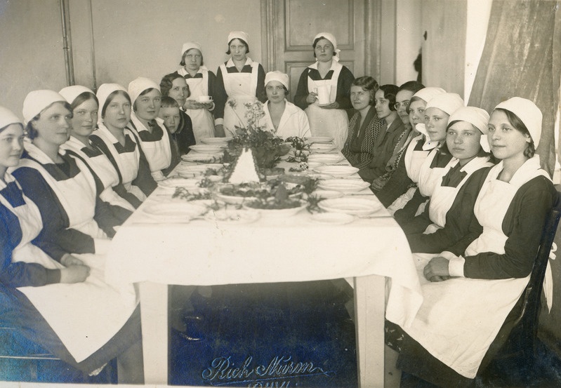 Jõhvi täienduskooli õpilased 1937.a.