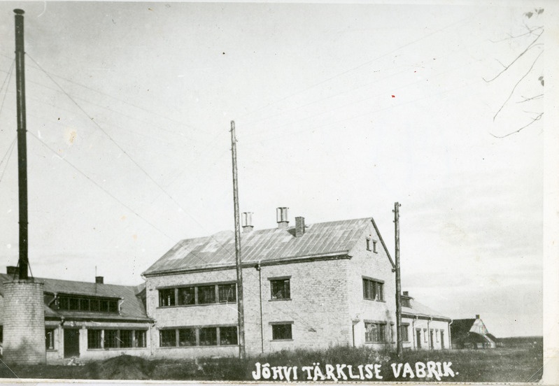 Jõhvi tärklise vabrik.