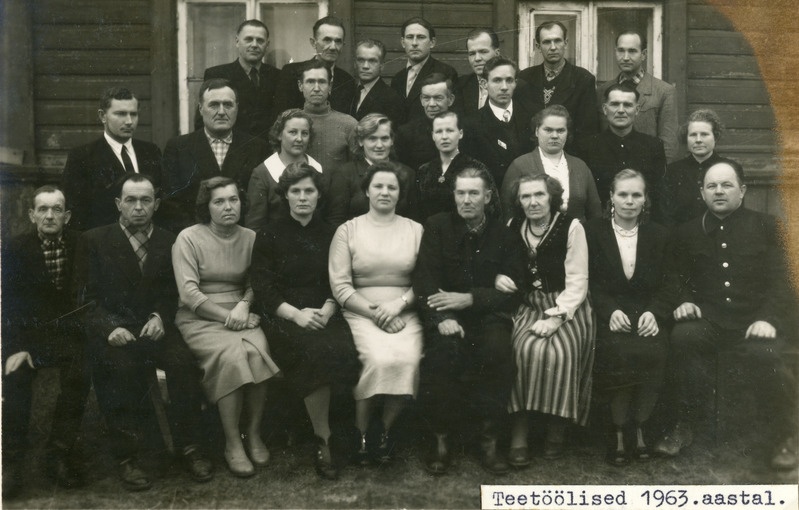 Teetöölised 1963.a.