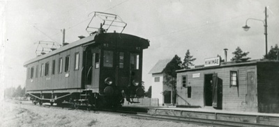 Pilk minevikku. Elektrirongi mootorvagun M-2  duplicate photo