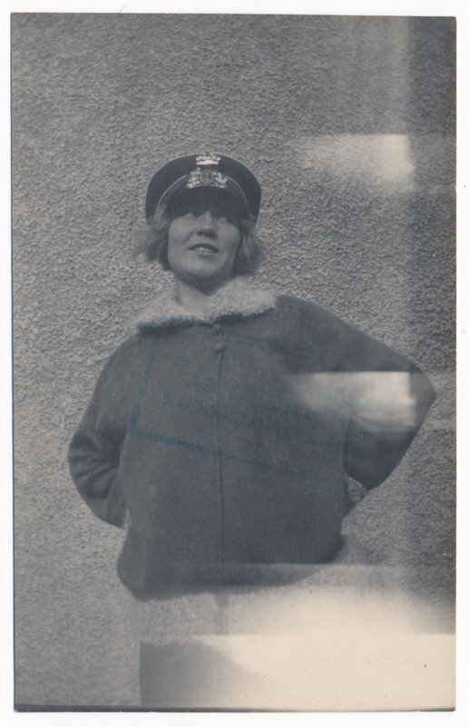 foto Anna Grünberg, näitleja, Uus Teater, operett Marion 1924, 1925-st Itaalias laulu õpingutel