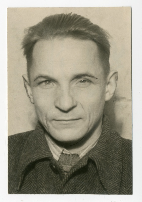 Foto, must-valge, Töörahva Hääl. Oskar Vitsur