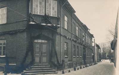 foto, Viljandi Pikk tn 5, maavalitsus, hoone, u 1930  duplicate photo