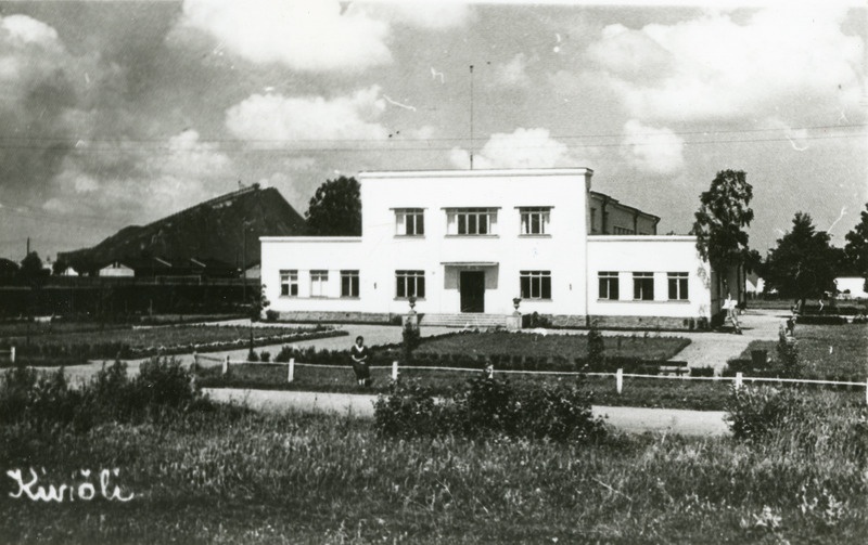 Kiviõli rahvamaja 1930-ndate aastate lõpul.