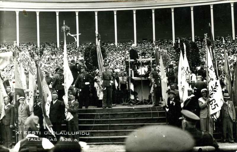 Fotopostkaart. X üldlaulupidu 23.-25. juuni 1933 Tallinnas