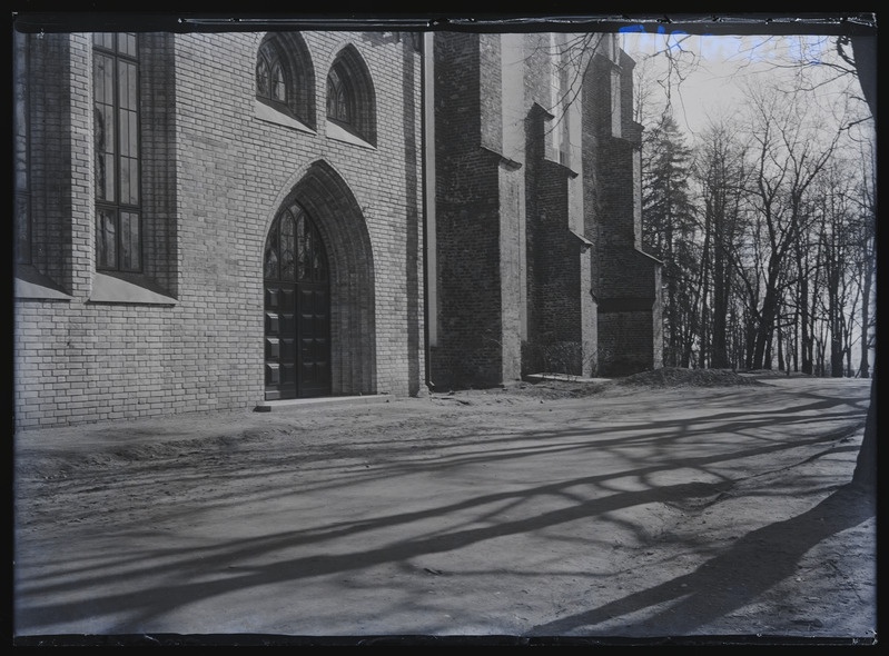 Klaasnegatiiv. Toomkirik. Tartu, 1930-1940.