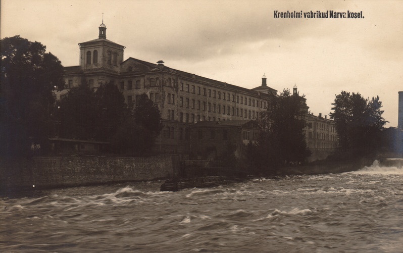 Kreenholmi vabrikud Narva kosel