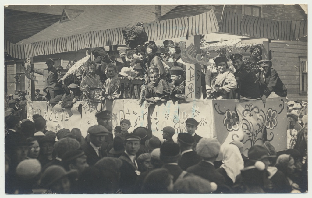 foto, Viljandi, karnevali rongkäik, u 1920