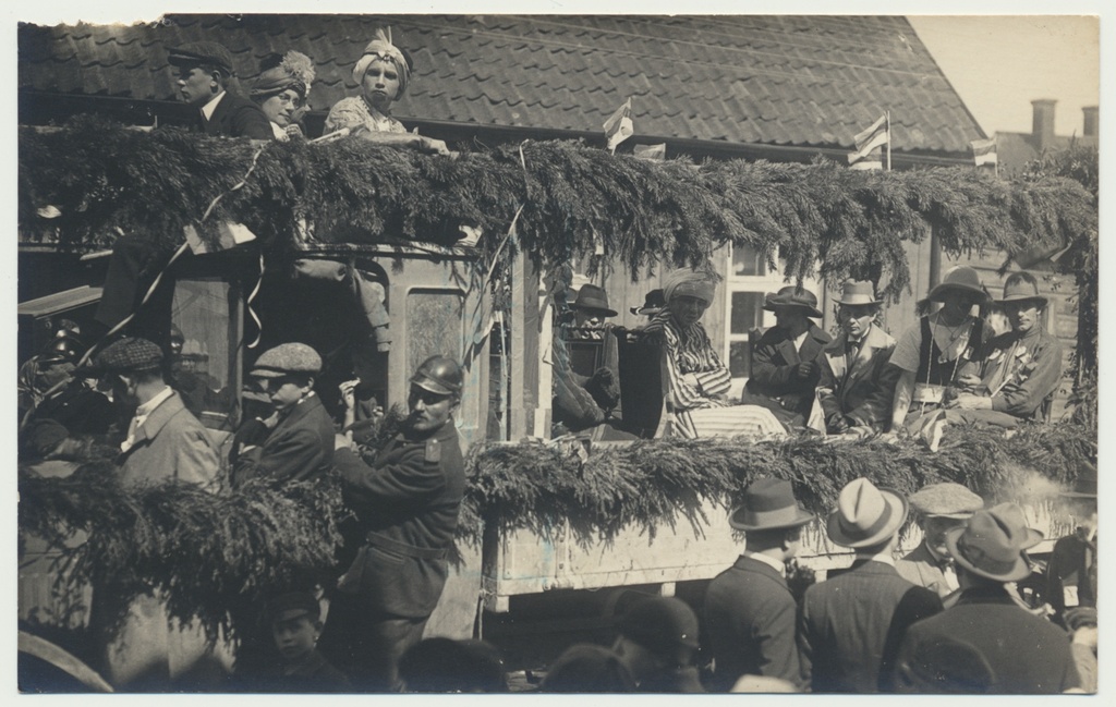foto, Viljandi, karnevali rongkäik, u 1920