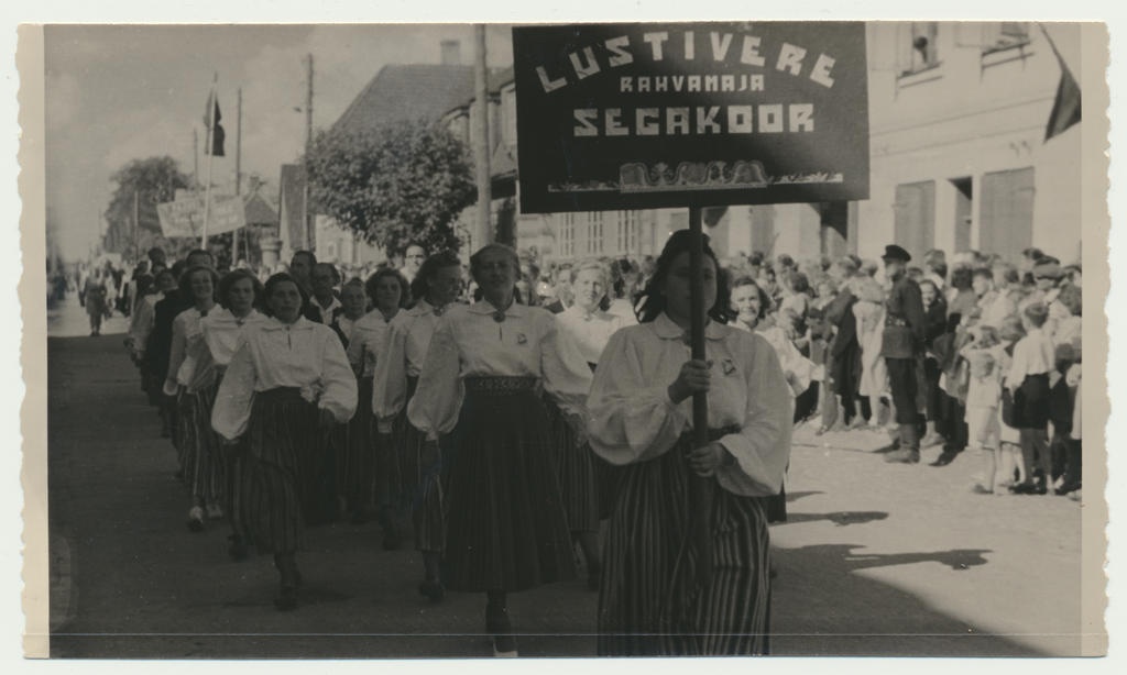foto Viljandimaa X laulupidu