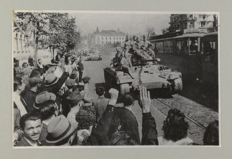 Punaarmee osade saabumine Bulgaaria pealinna Sofiasse 16.sept.1944.a.