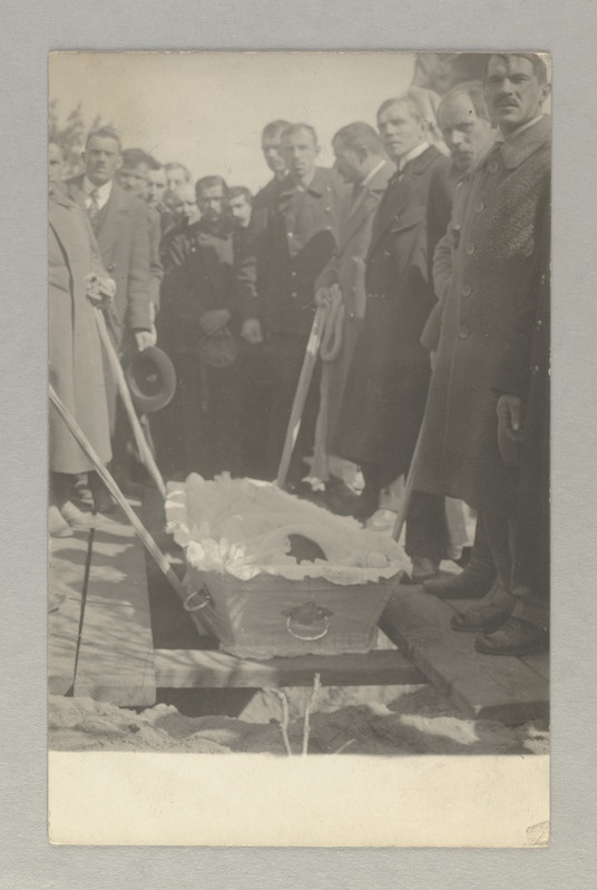 Juhan Jolleri matused Rahumäel 07.05.1917.a.