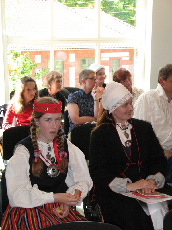 Rahvarõivapäevast osavõtjad.